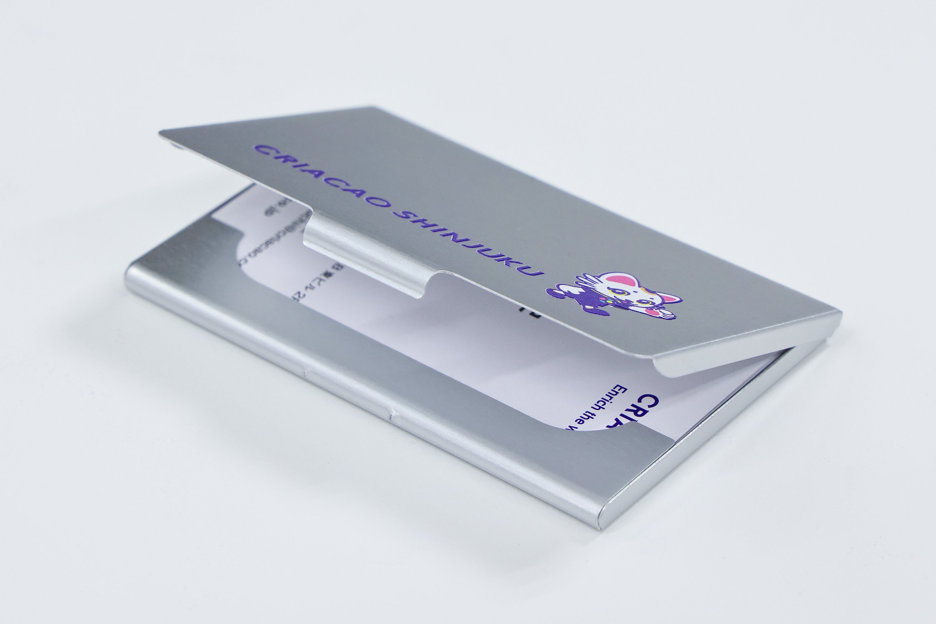 Aluminum Business Card Holder