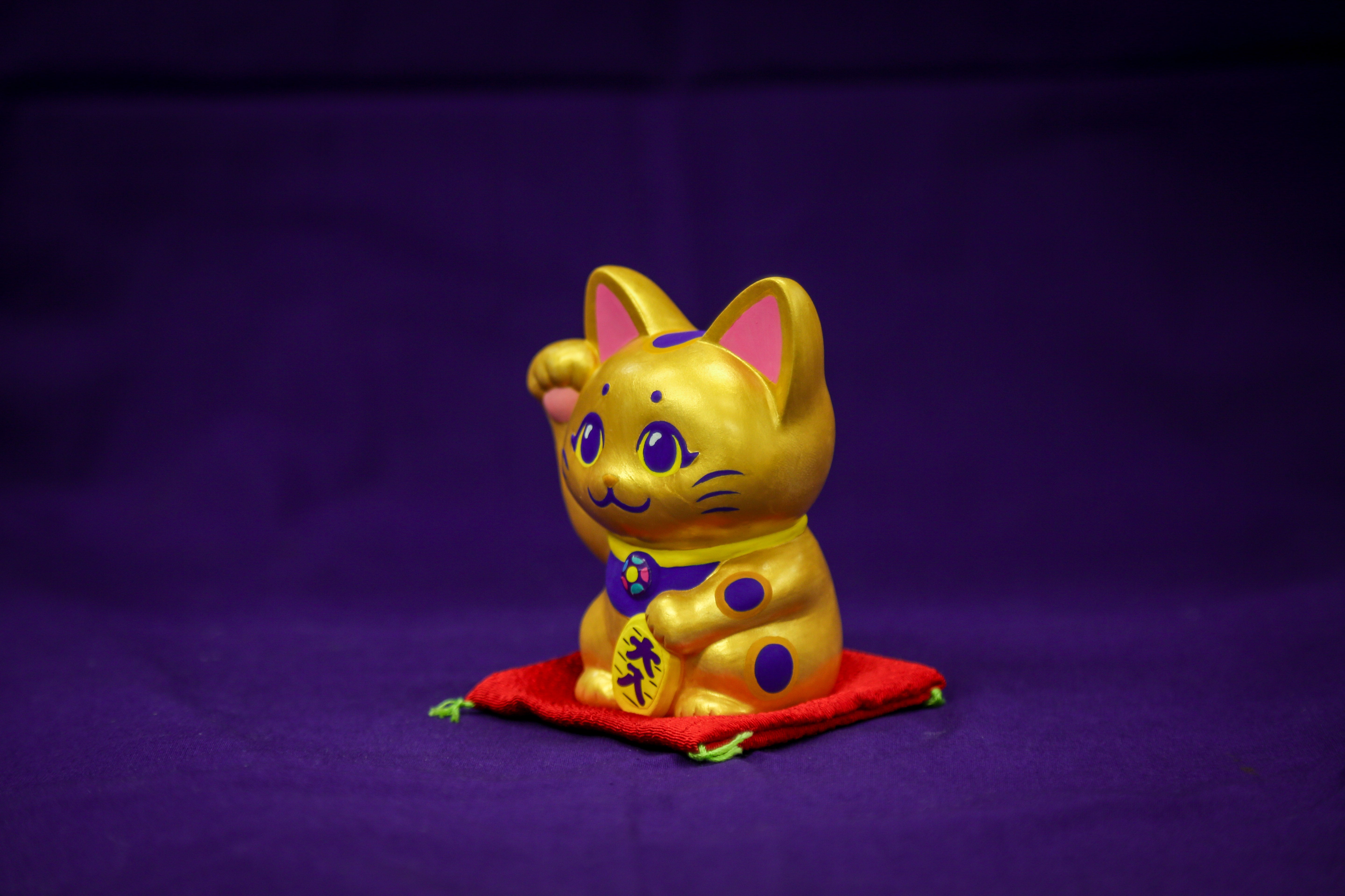 くりあにゃん招き猫