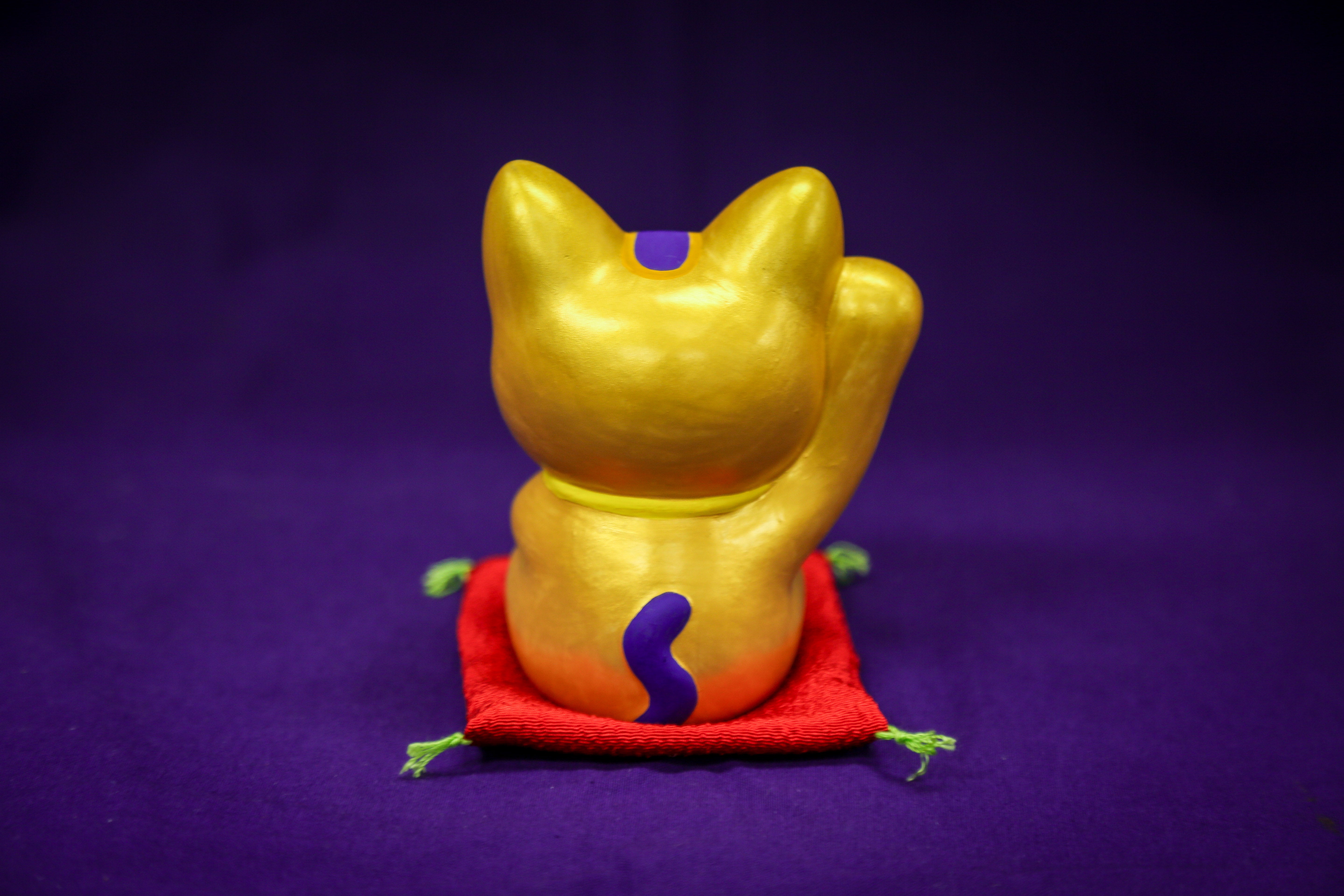 くりあにゃん招き猫