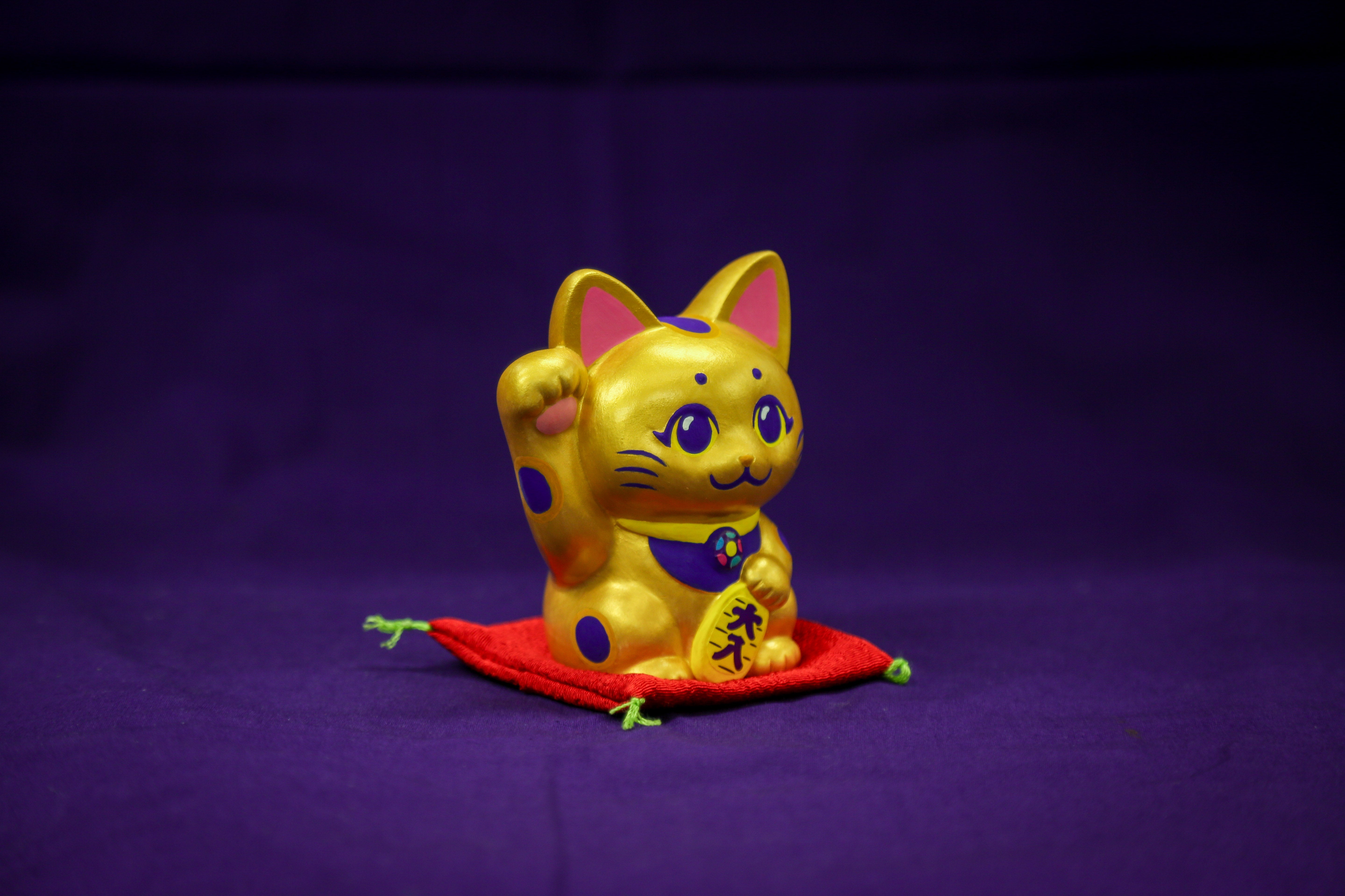 くりあにゃん招き猫