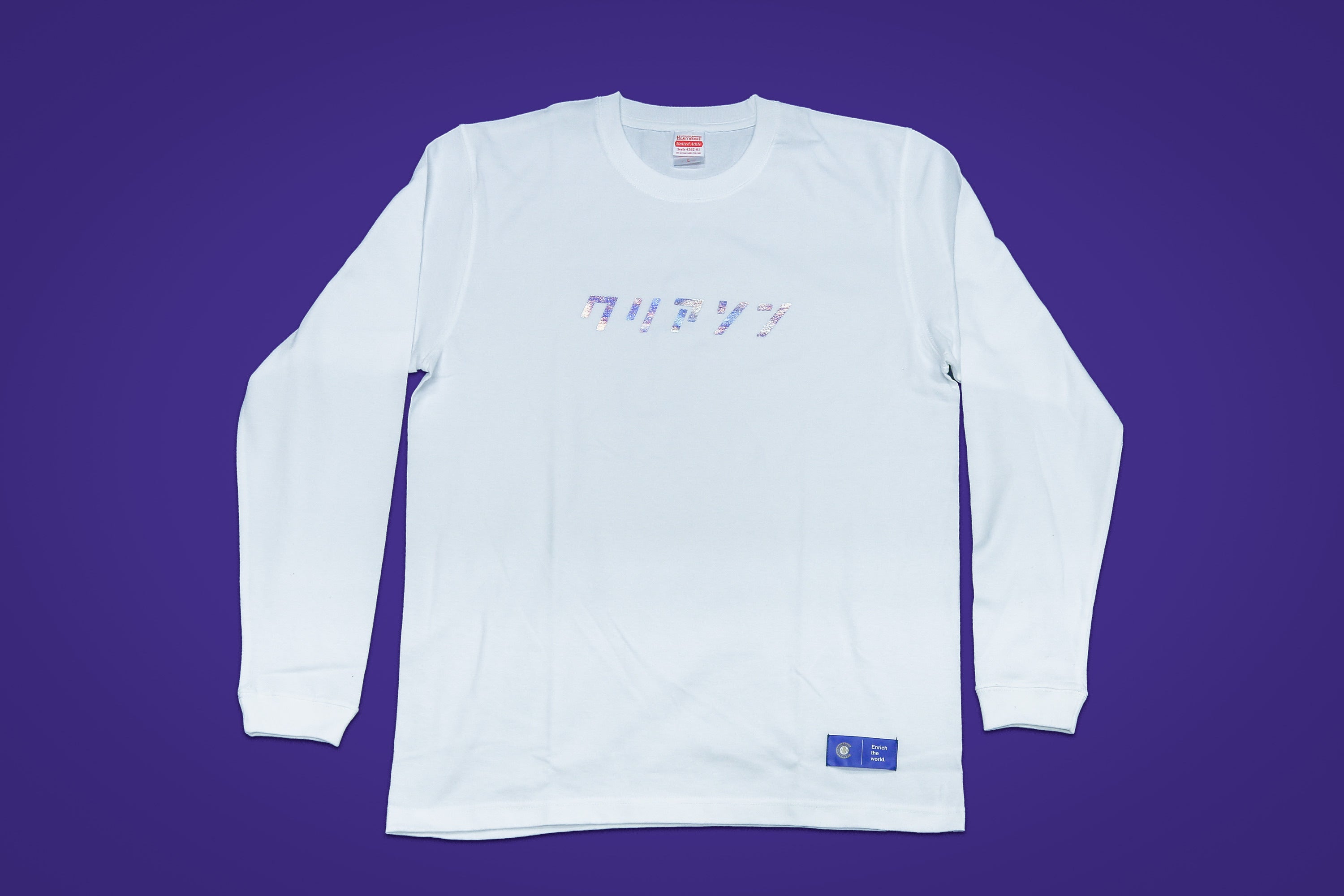 カタカナクリアソン(長袖)Tシャツ