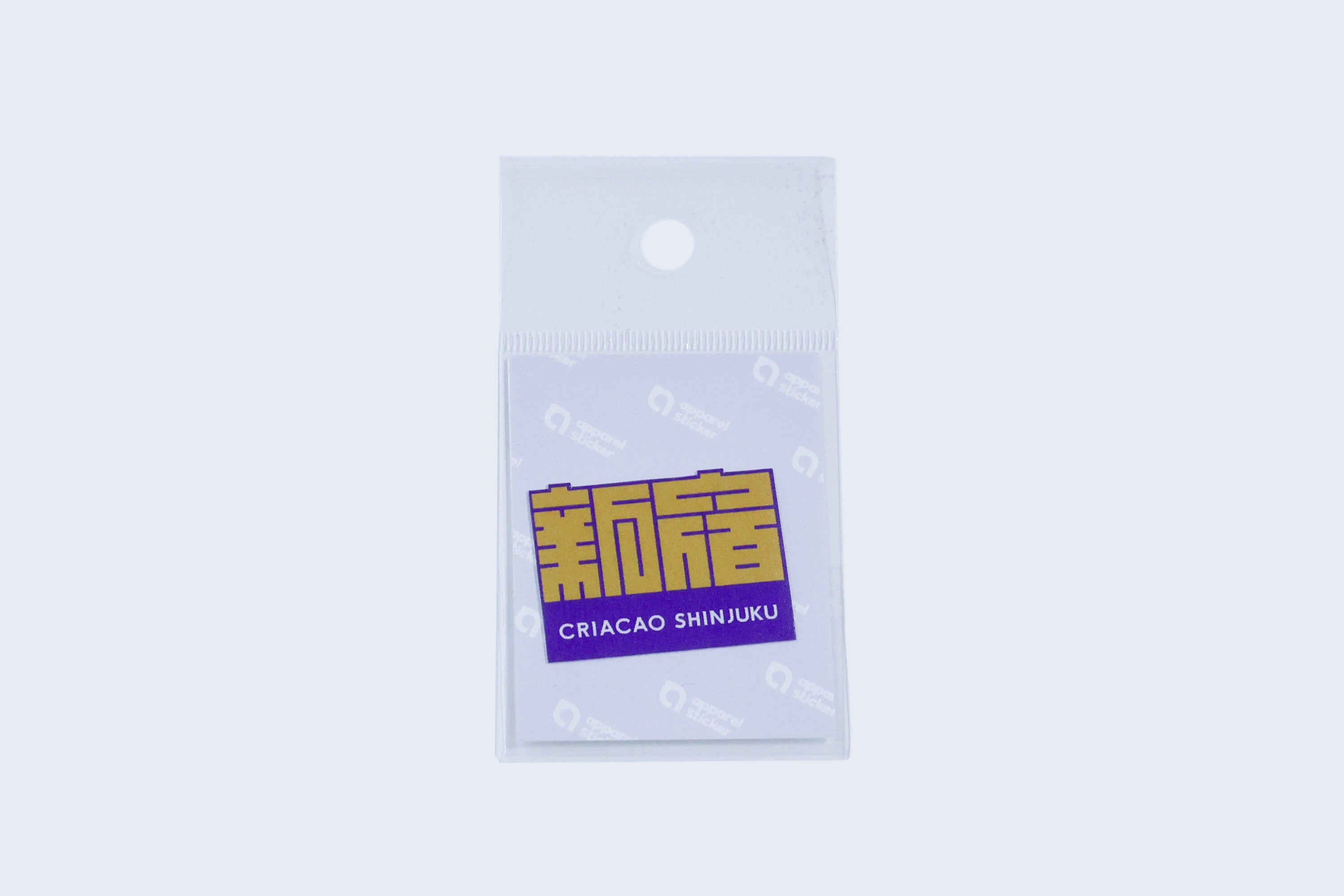 Apparel sticker (logo)