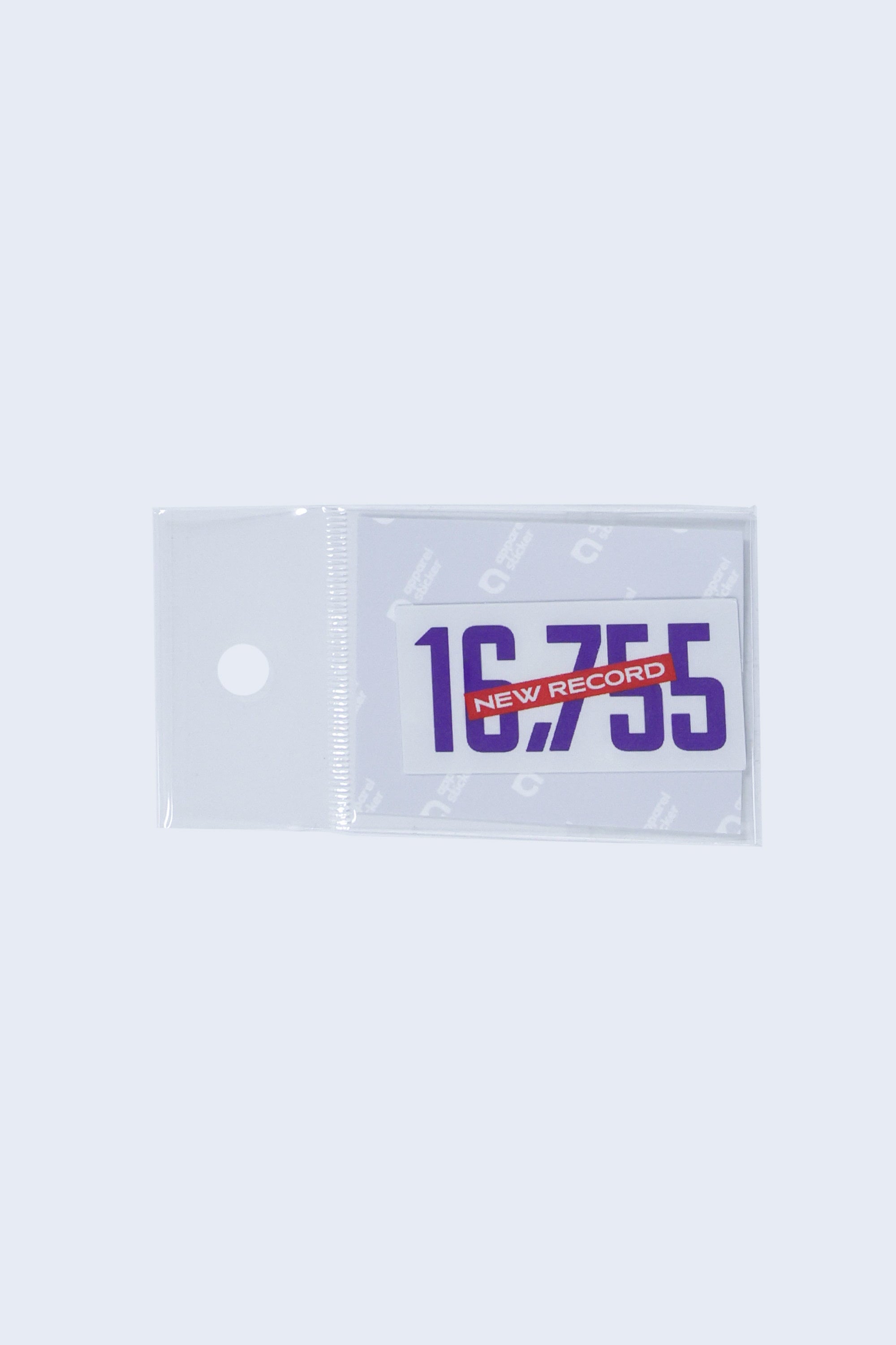 Apparel sticker (logo)