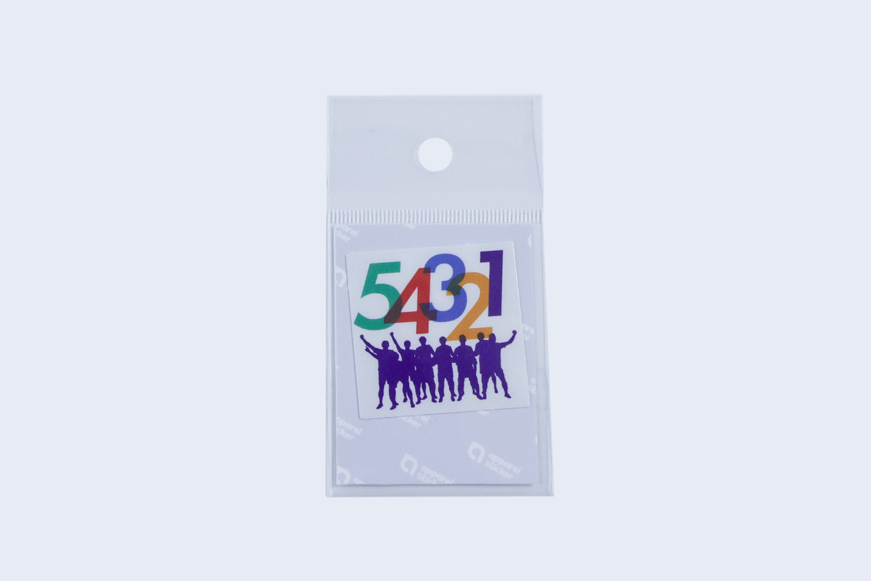 Apparel sticker (logo)