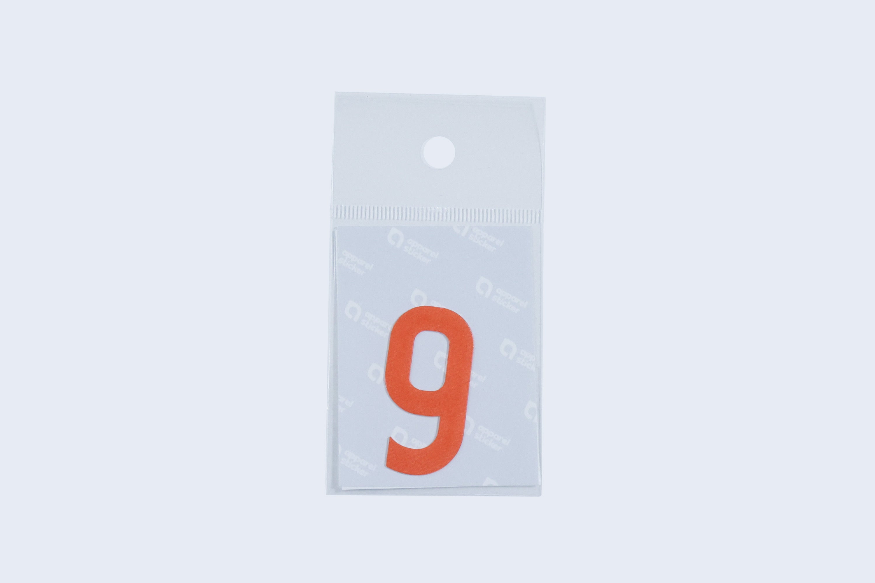 Apparel sticker (jersey number)