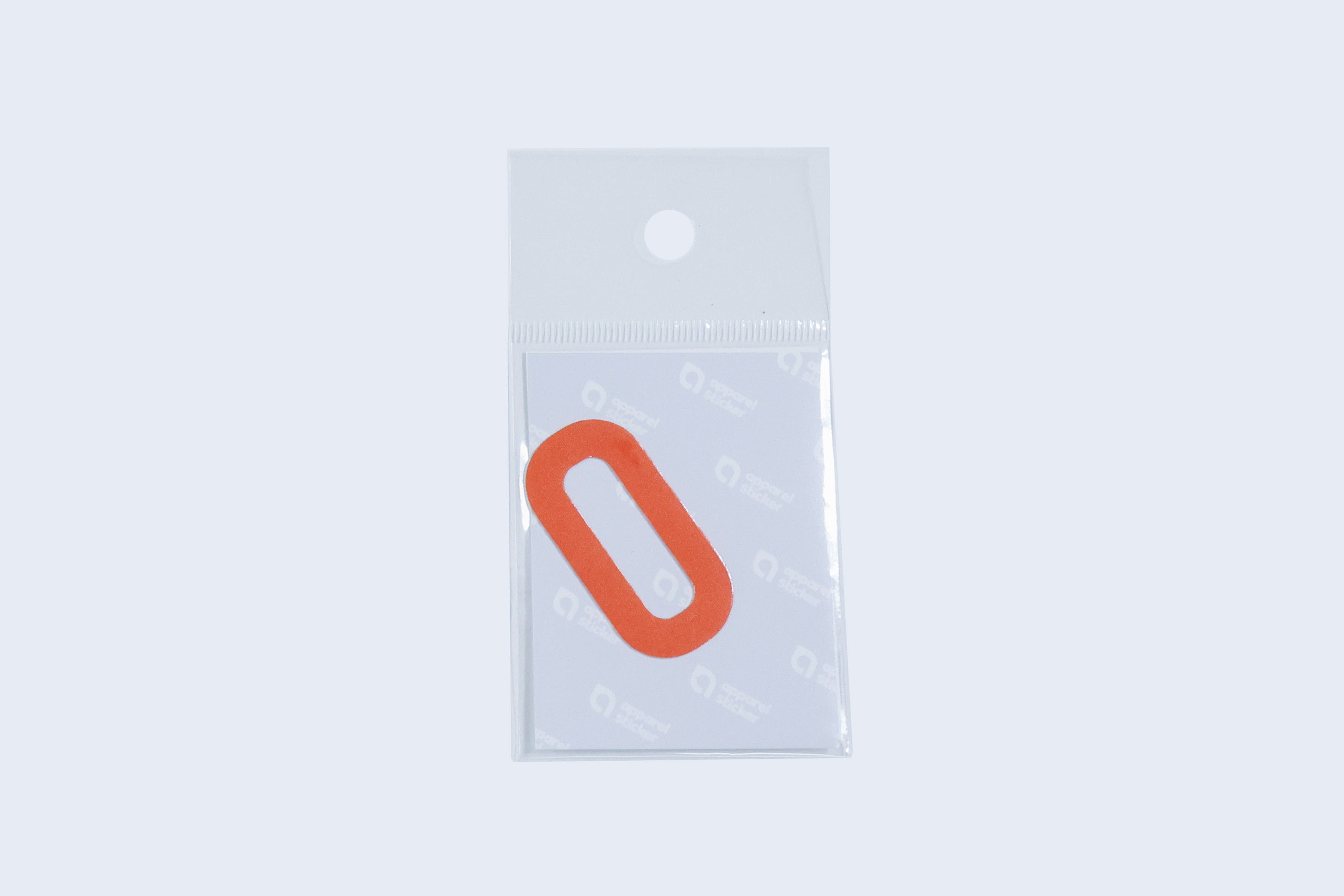 Apparel sticker (jersey number)