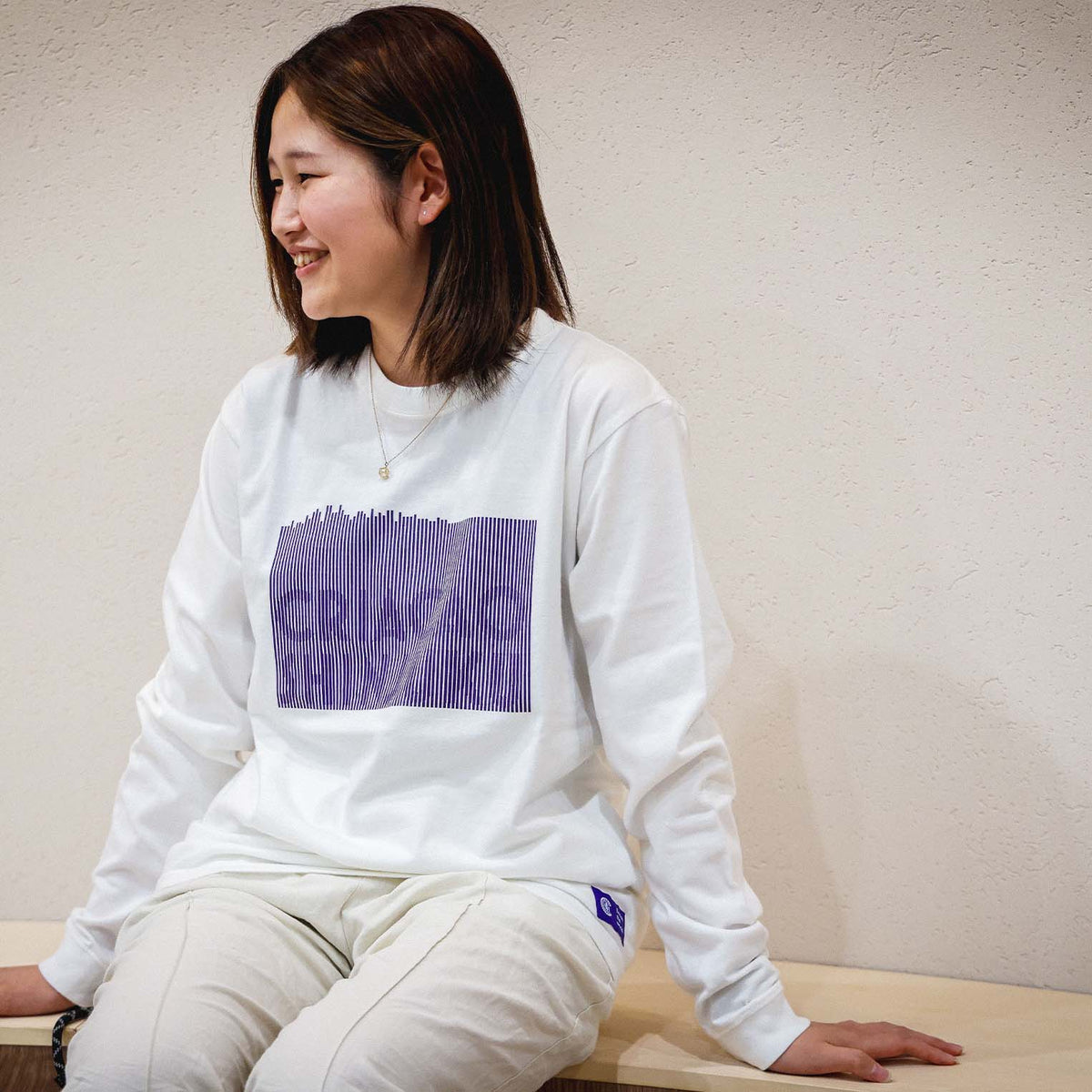 Vintage long-sleeve T-shirt