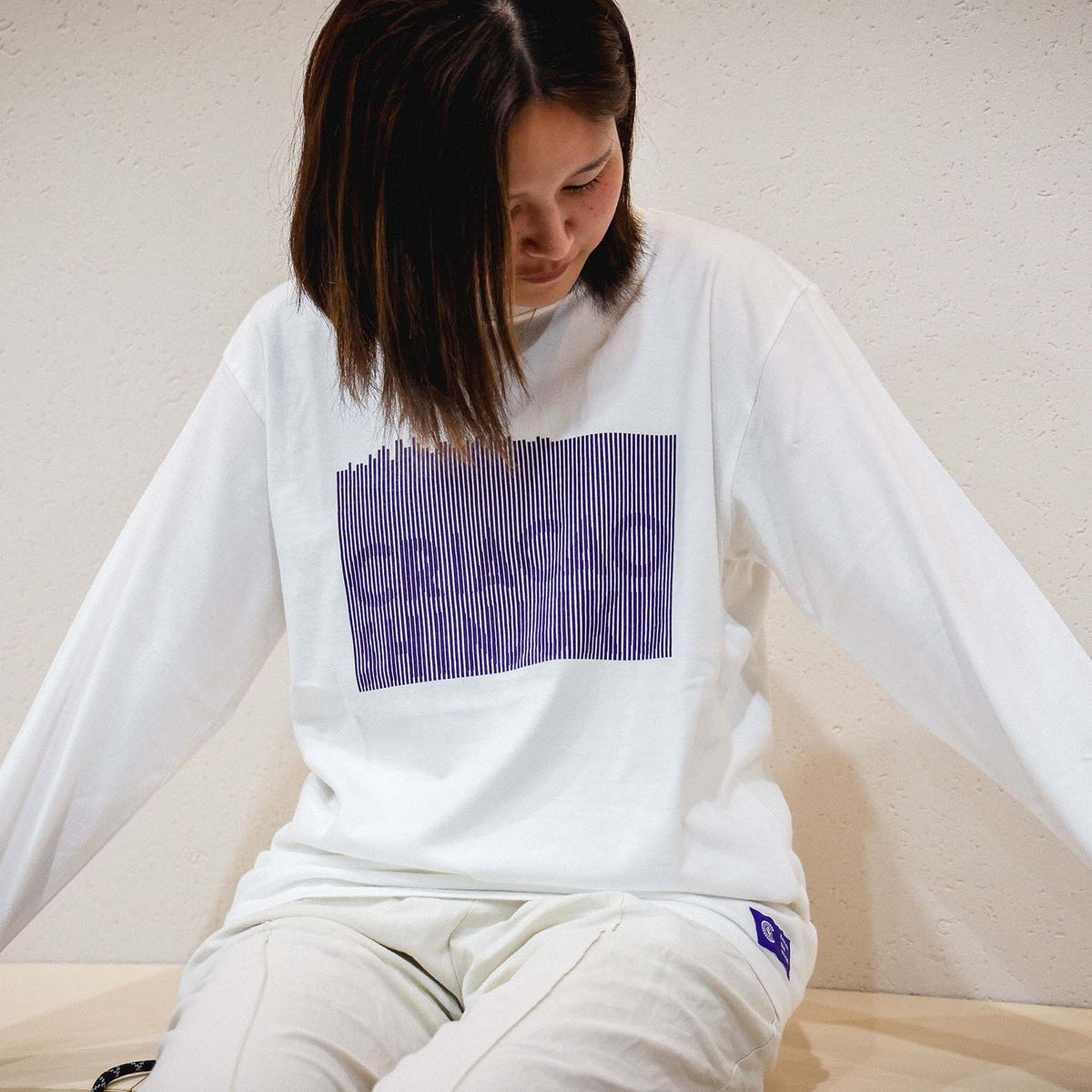 Vintage long-sleeve T-shirt
