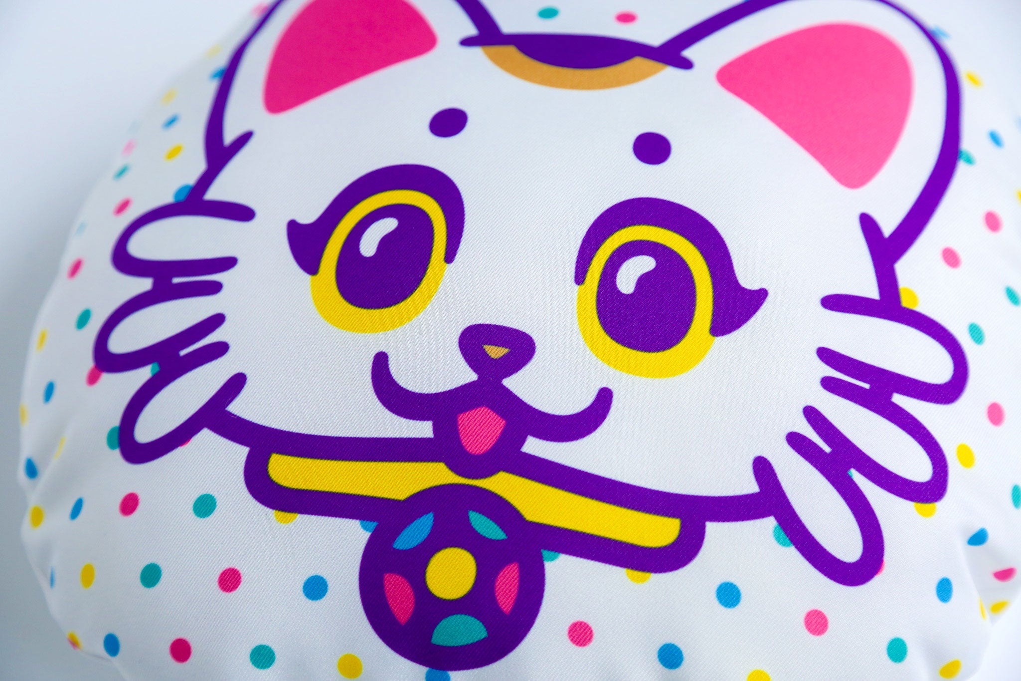 くりあにゃん丸型クッション