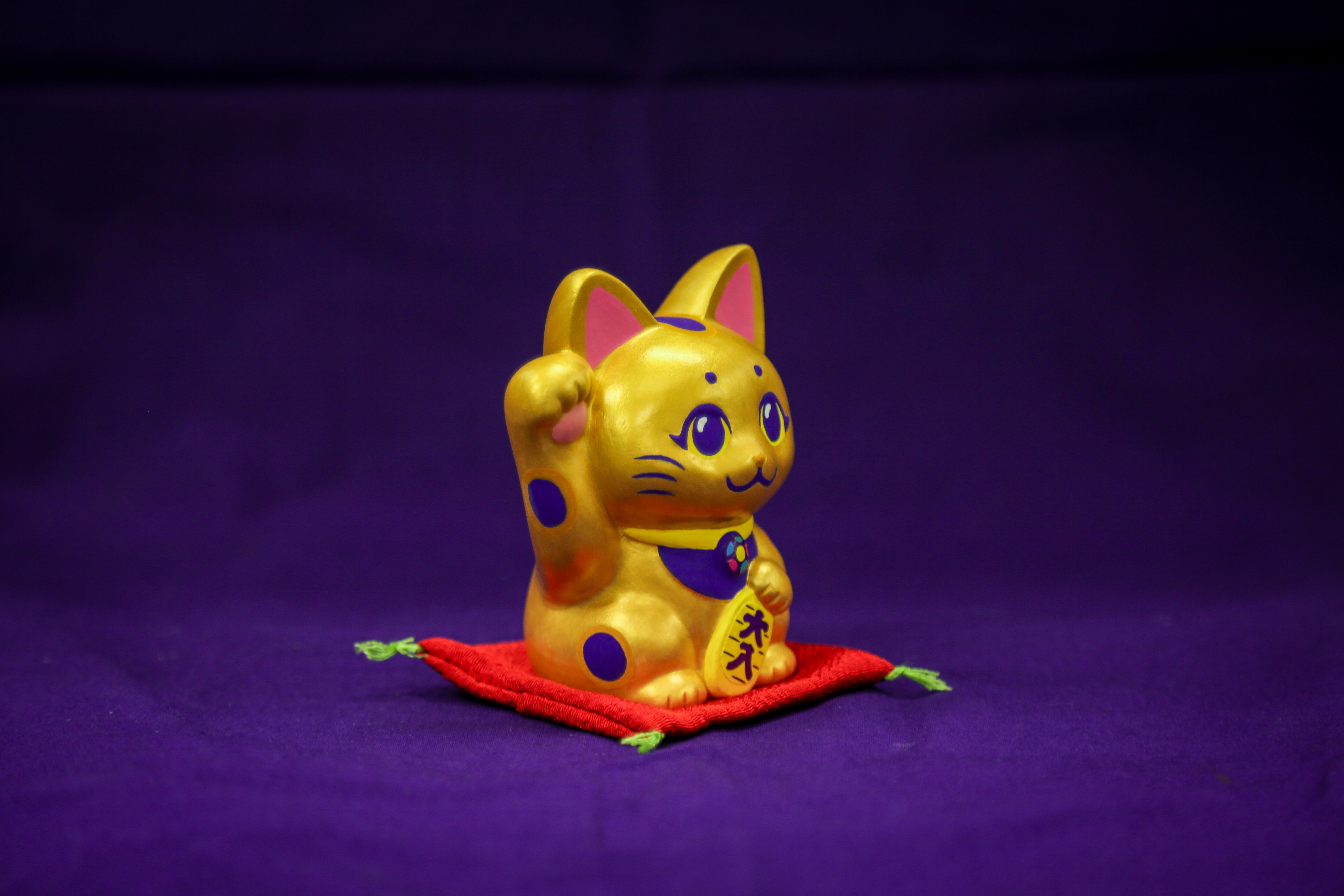 くりあにゃん招き猫