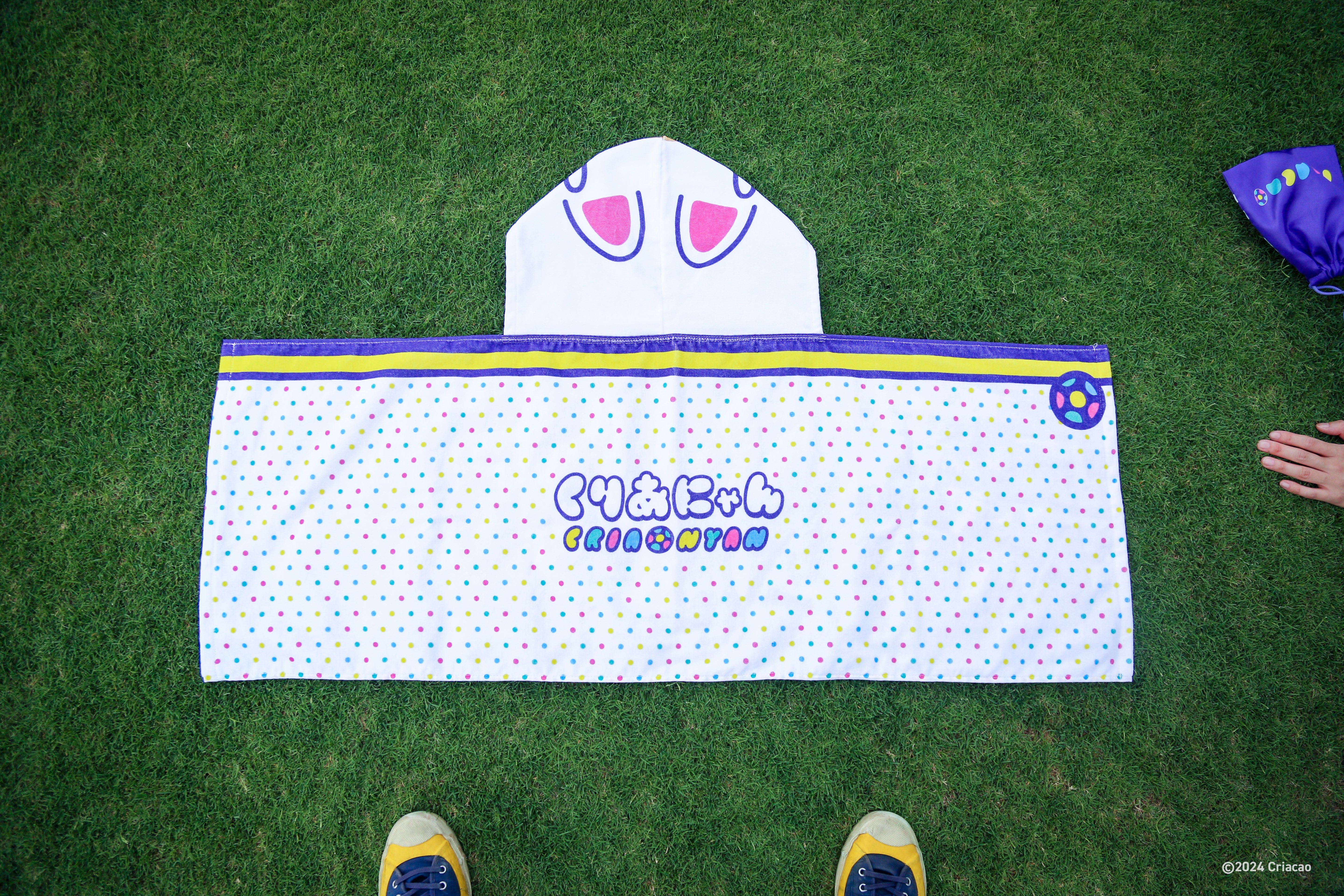 くりあにゃんなりきりタオル