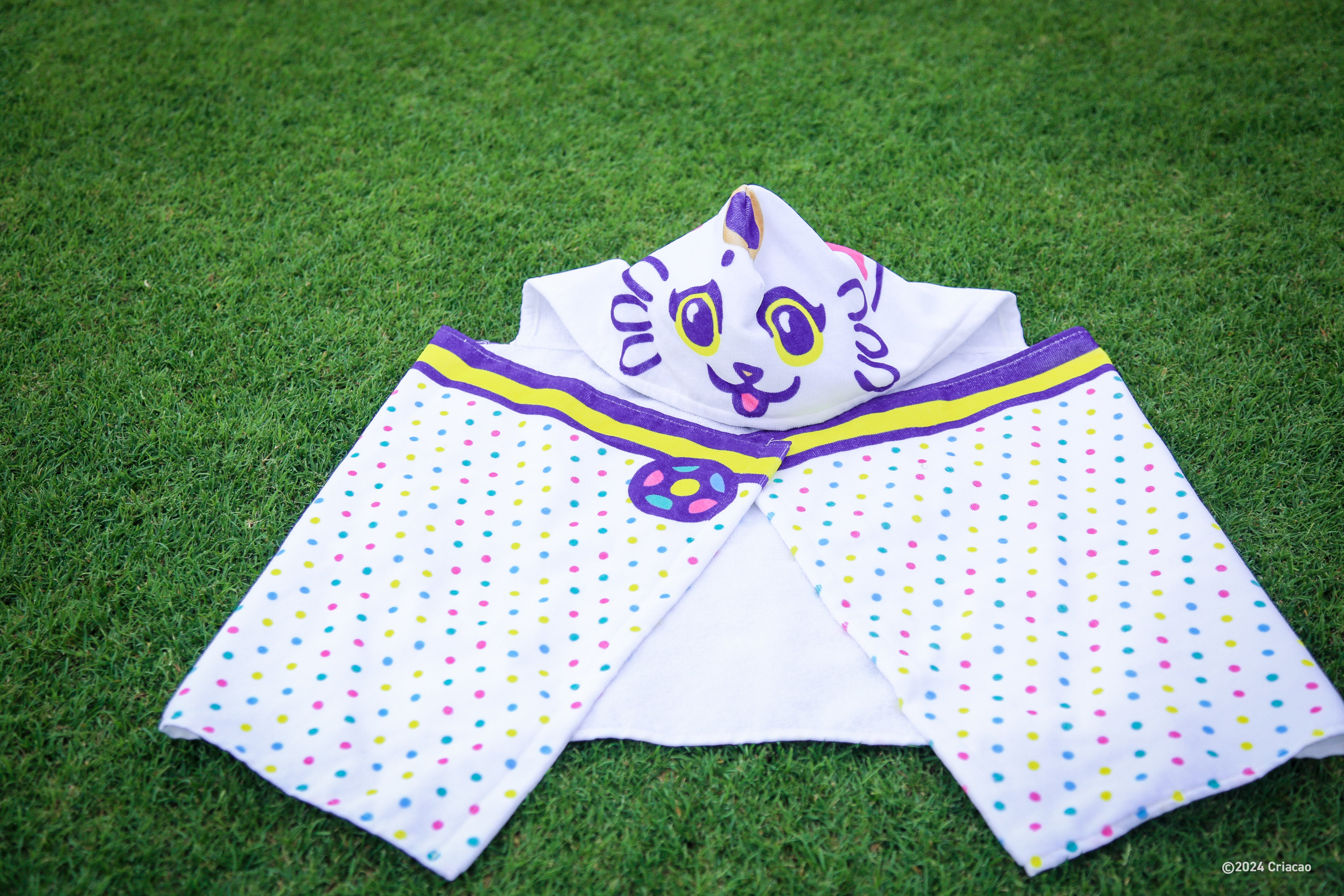 くりあにゃんなりきりタオル