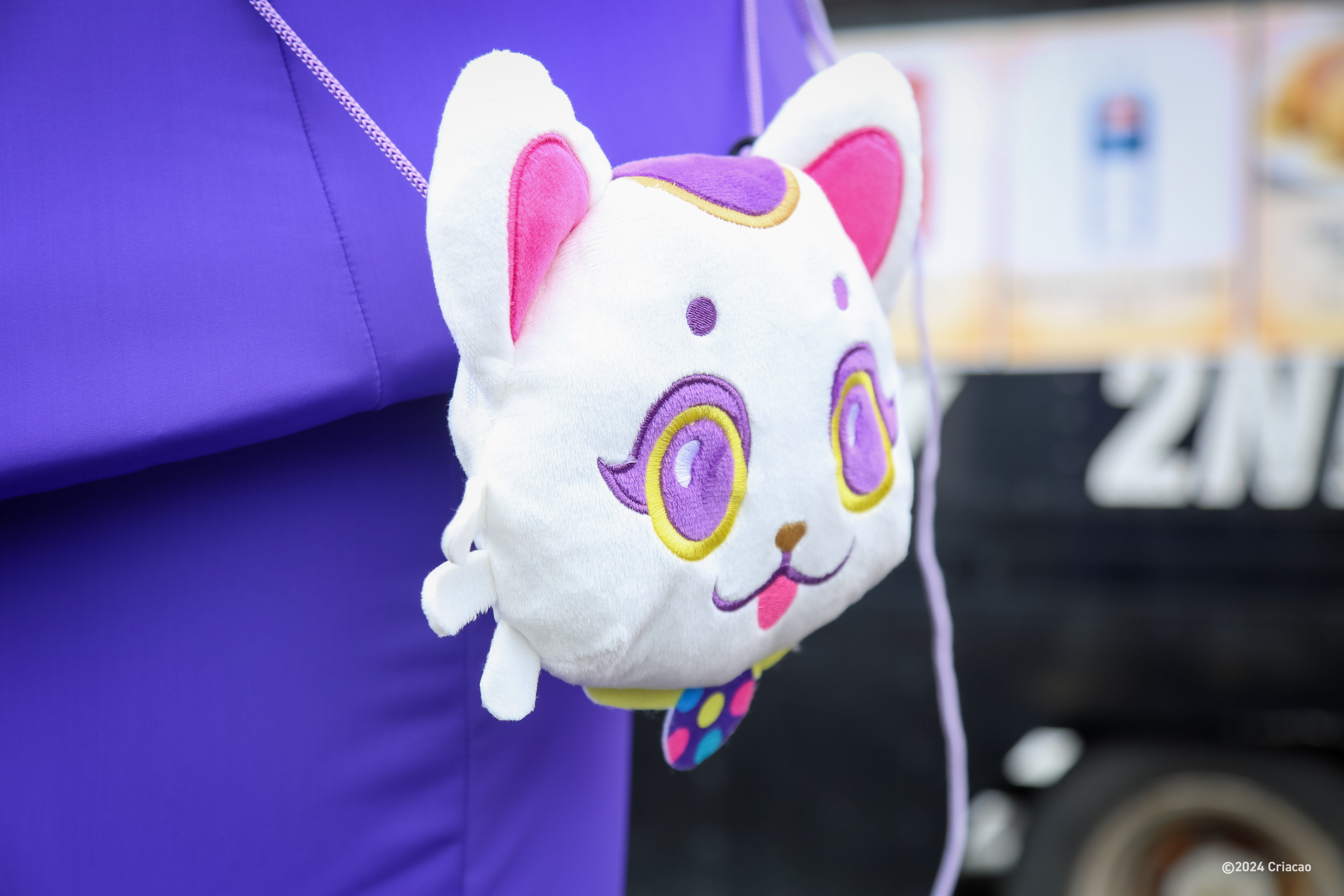 くりあにゃんフェイスポシェット