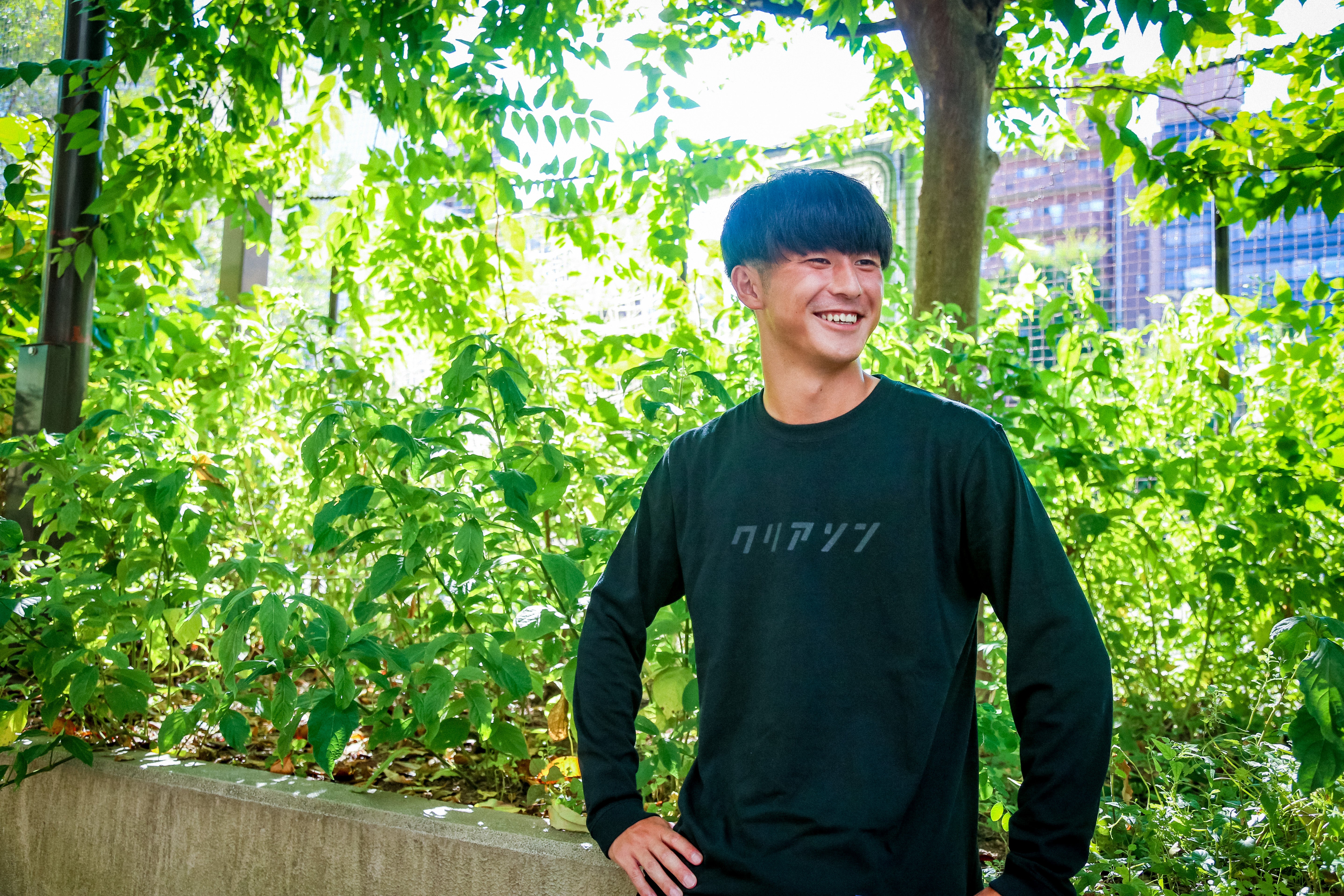 カタカナクリアソン(長袖)Tシャツ