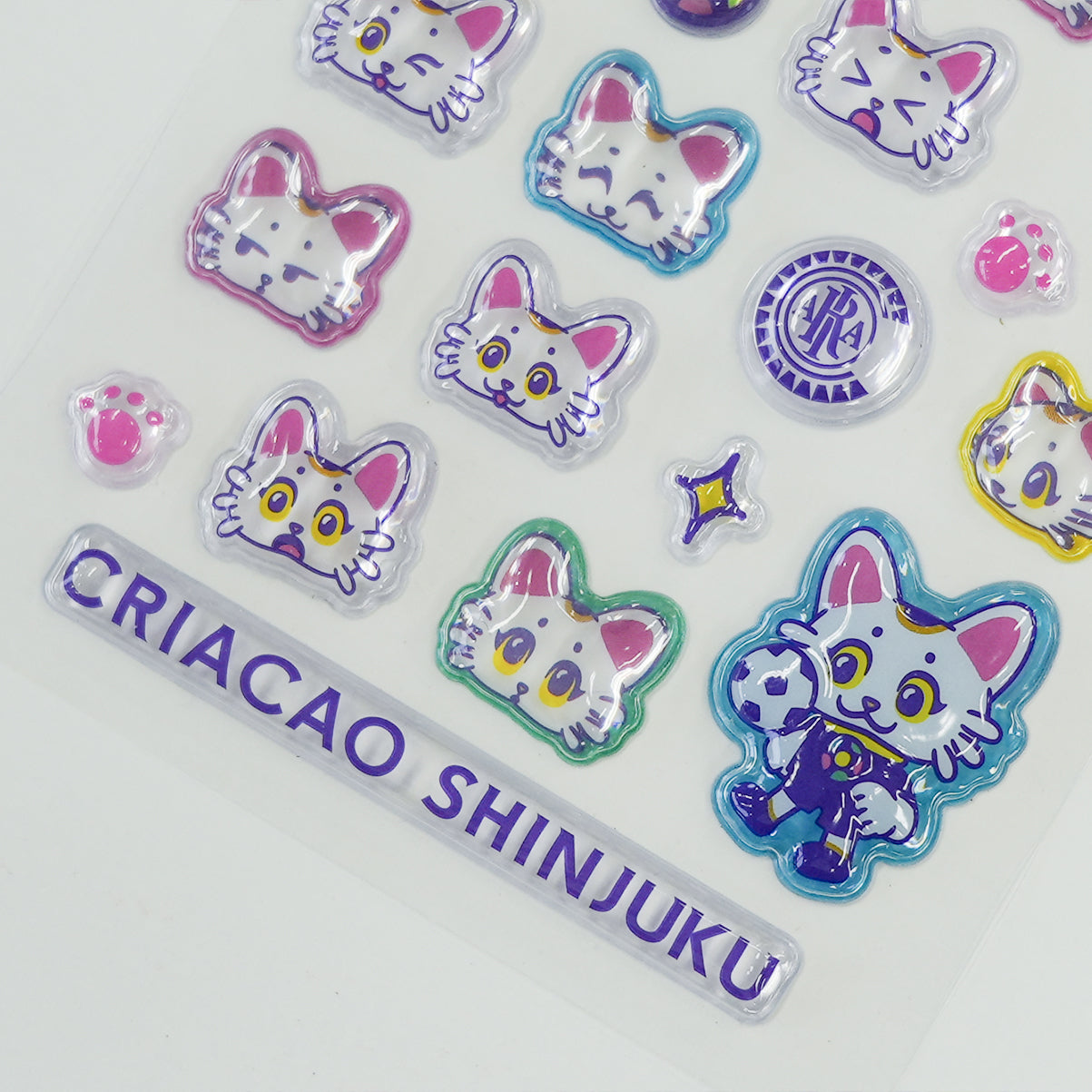 くりあにゃん3Dシール